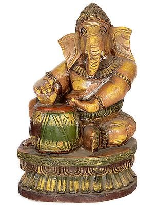 Ganesha, The Pupil Drummer