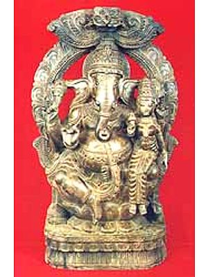 Lord Ganesha with Consort