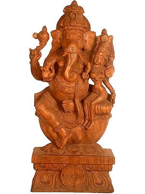 Lord Ganesha with His Consort