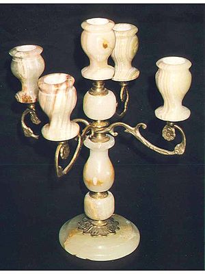Onyx Candle Stand