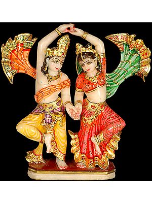 Radha Krishna in Joyous Dance