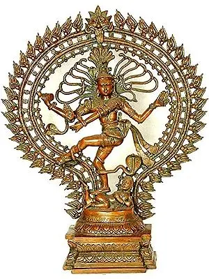 27" Nataraja - The King of Dancers In Brass | Handmade | Made In India