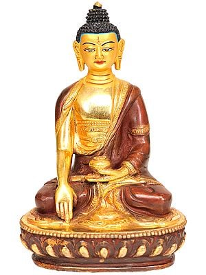 Gautama Buddha in Mara-vijaya Mudra (Tibetan Buddhist Deity)