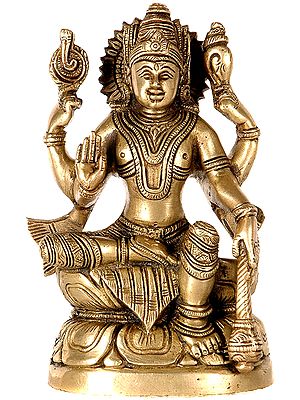 6" The Preserver In Brass | Handmade | Made In India