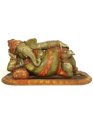 Reclining Ganesha
