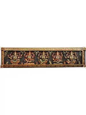 Pancha Ganesha Panel