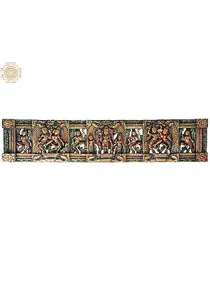 Lord Vishnu Temple Panel