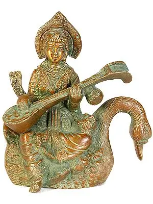 Goddess Saraswati (Small Sculpture)