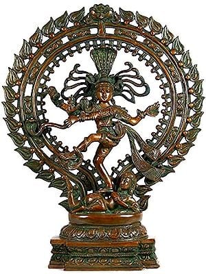 20" Brass Nataraja Statue - The King of Dancers | Handmade | Made in India