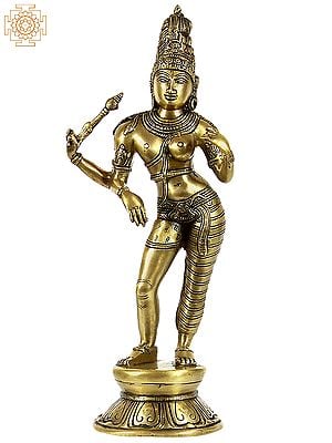 14" What You Describe as Male is in Reality Also Female In Brass | Handmade | Made In India