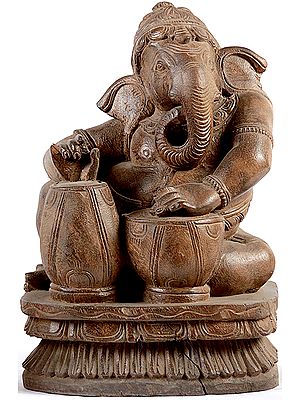 Ganesha, The Master-Drummer