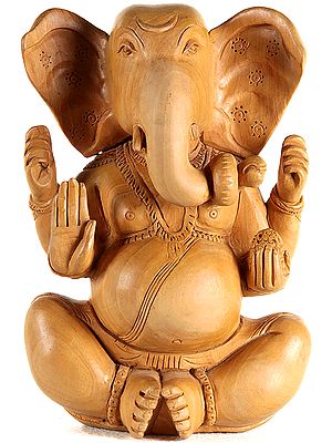 Lord Ganesha Blessing His Devotees