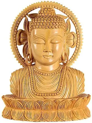 Mathura Buddha Bust