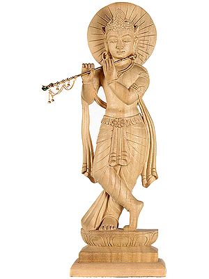 Fluting Krishna