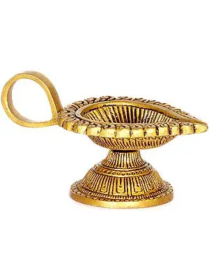 Om (AUM) Wick Lamp (Diya)