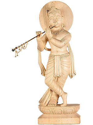 Fluting Krishna