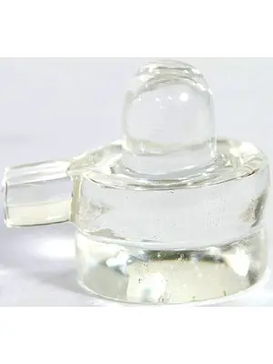 Shiva-Linga Made of Crystal