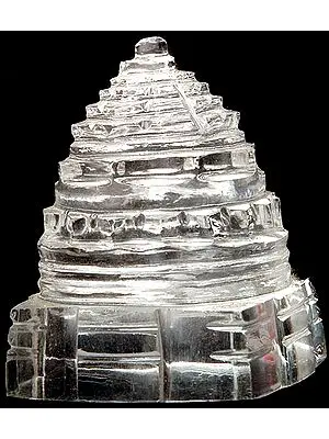 Shri Yantra (Carved in Crystal)