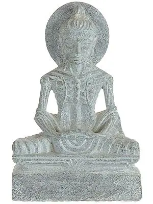 Gandhara Emaciated Meditative Buddha (Small Sculpture)