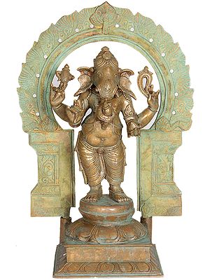 Four-Armed Ekadanta Ganesha