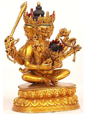 Guhyasamaja-Manjuvajra in Yab Yum