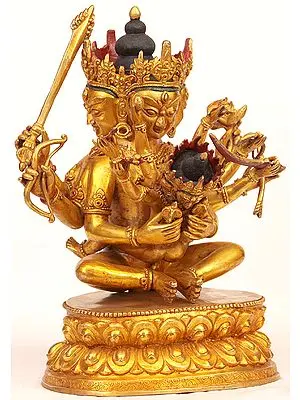 Guhyasamaja-Manjuvajra in Yab Yum