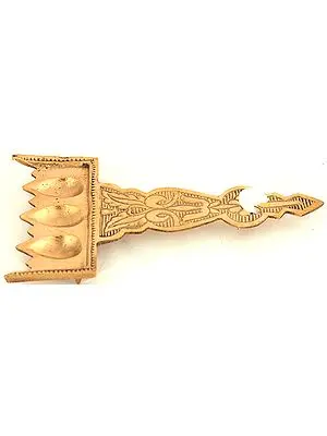 Tri-diya (Three Lamps) - For Puja  Aarati