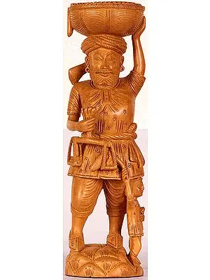 Rajasthani Man with Weighing Scales