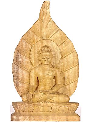 Bhumisparsha Buddha Against the Backdrop of Pipal