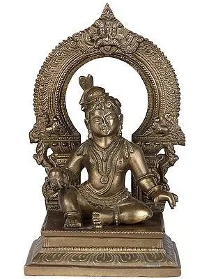 Laddu Gopal: The Child Krishna with Laddu in His Hand