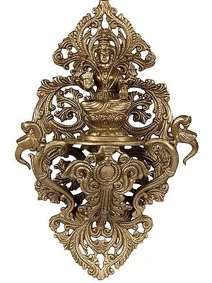 Goddess Lakshmi (Wall Hanging Art Piece)