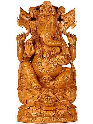 A Finely Carved Ganesha