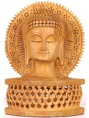 Buddha Head with Aureole