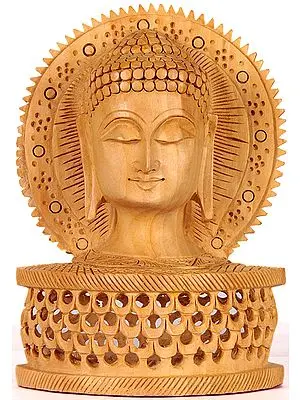 Buddha Head with Aureole