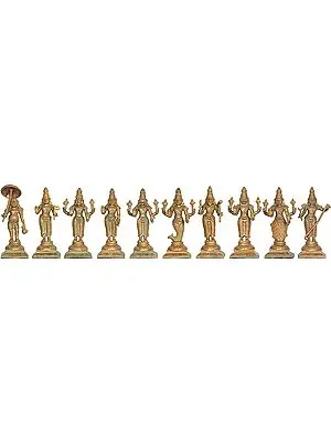 Dashavatara - Set of Ten Sculptures