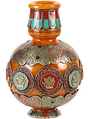 Ashtamangala Ritual Vase