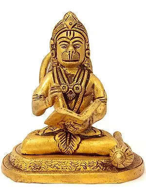 Lord Hanuman Scripting the Glory of Shri Rama Katha