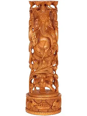 Ganesha Framed in Creepers