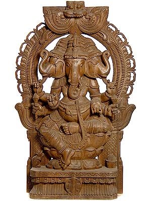 Tri-Mukha Ganesha