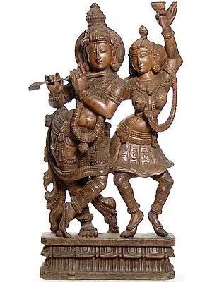 Radha and Krishna Dancing