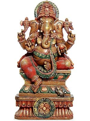 Tryakshara Ganesha