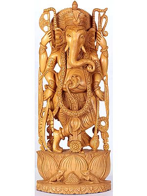 Four Armed Standing Ganesha