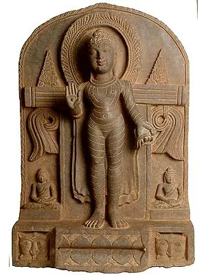Stele with Three Buddhas