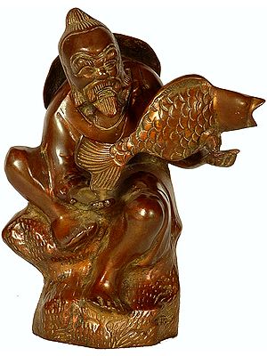 The Great Siddha Tilopa with Fish