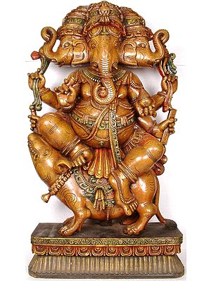 Trimukhi Ganesha