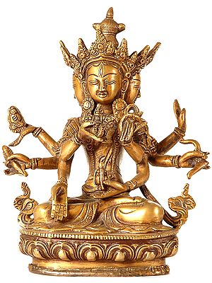 (Tibetan Buddhist Deity) Ushnishvijaya - Goddess of Long Life