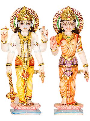 Vishnu and Lakshmi