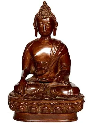 Buddha in the Earth Touching Mudra