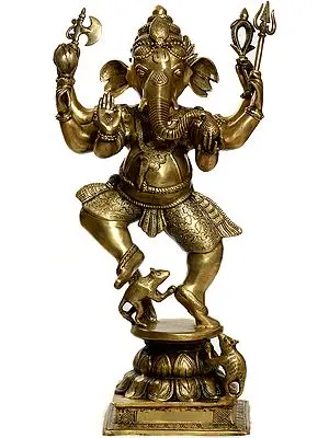 The Militant Form of Dancing Ganesha