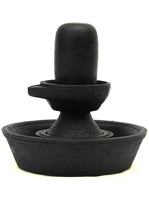 Black Stone Shiva Linga